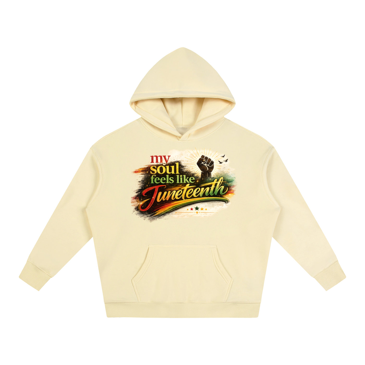 Fleeced Juneteenth Hoodie