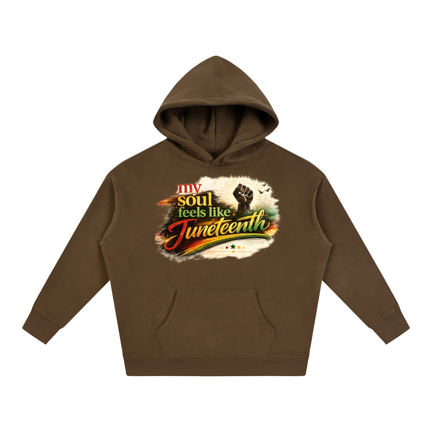 Fleeced Juneteenth Hoodie