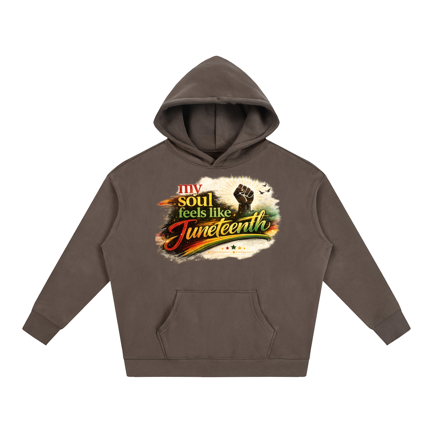 Fleeced Juneteenth Hoodie