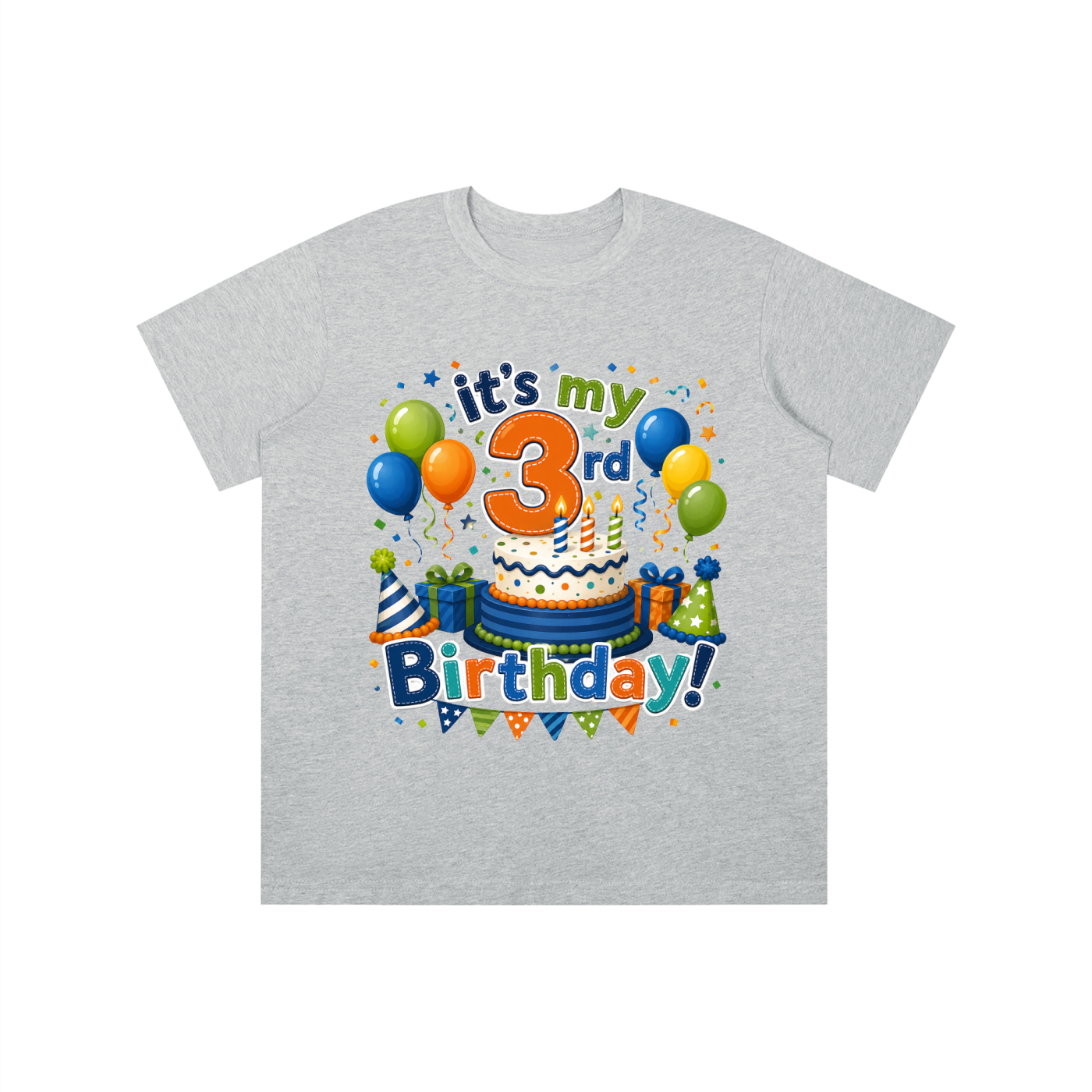 Boys 3rd Birthday T-shirt