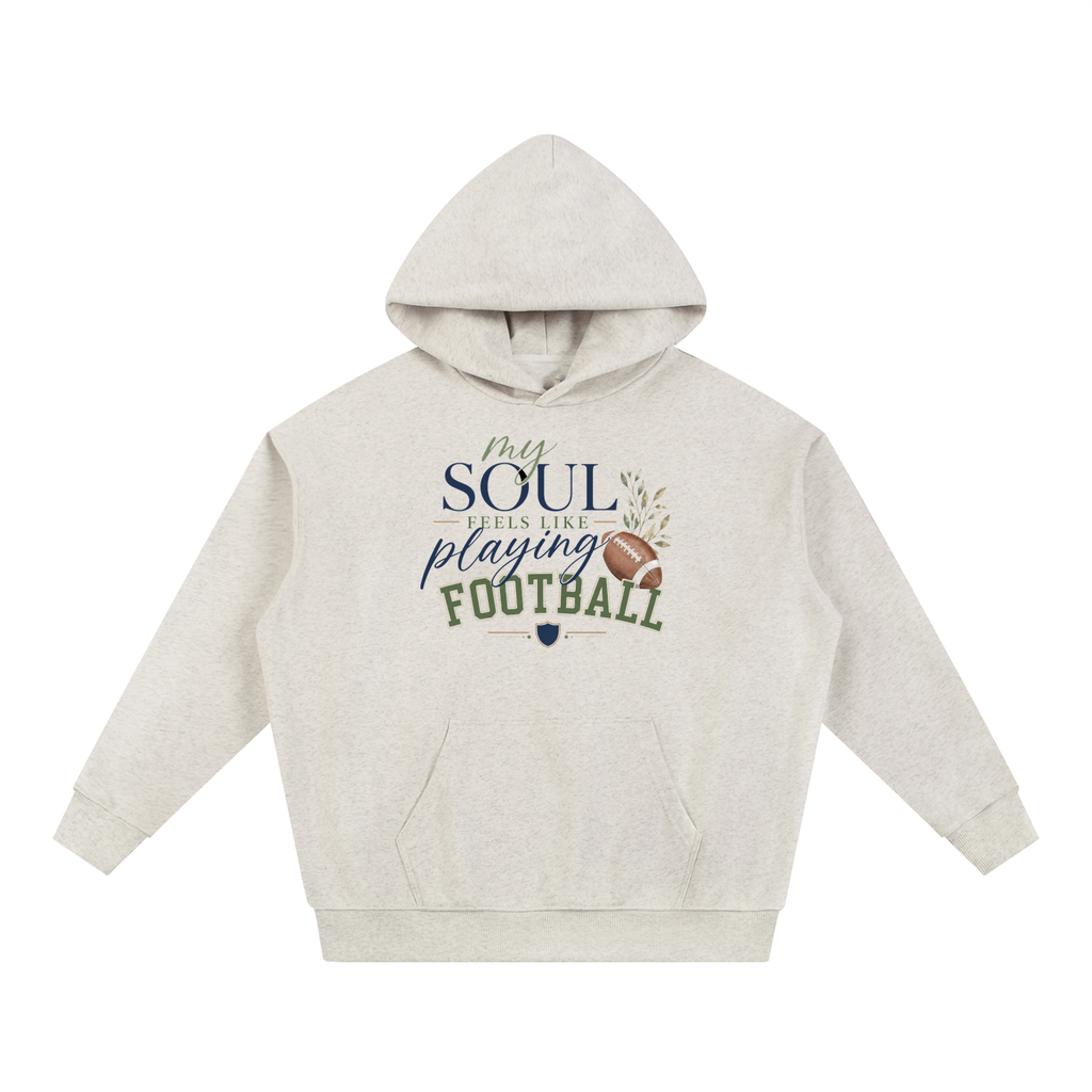 Heavyweight Football Hoodie