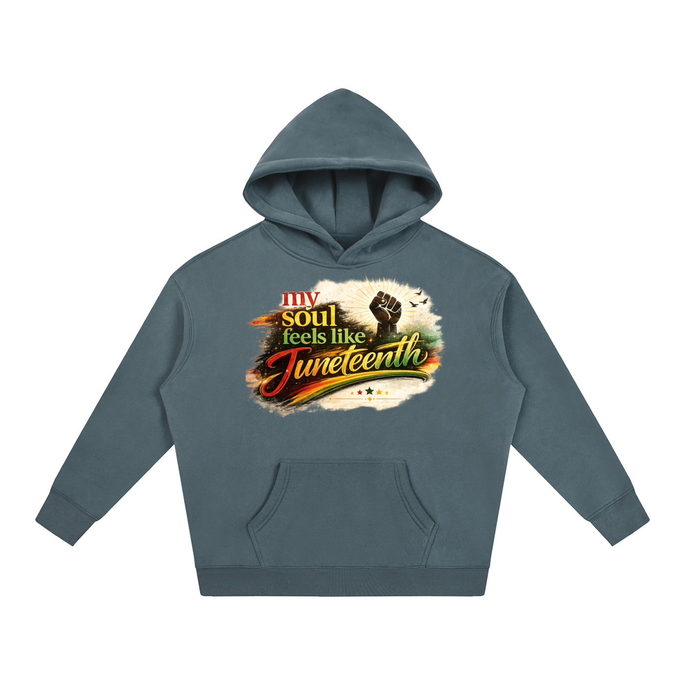 Fleeced Juneteenth Hoodie