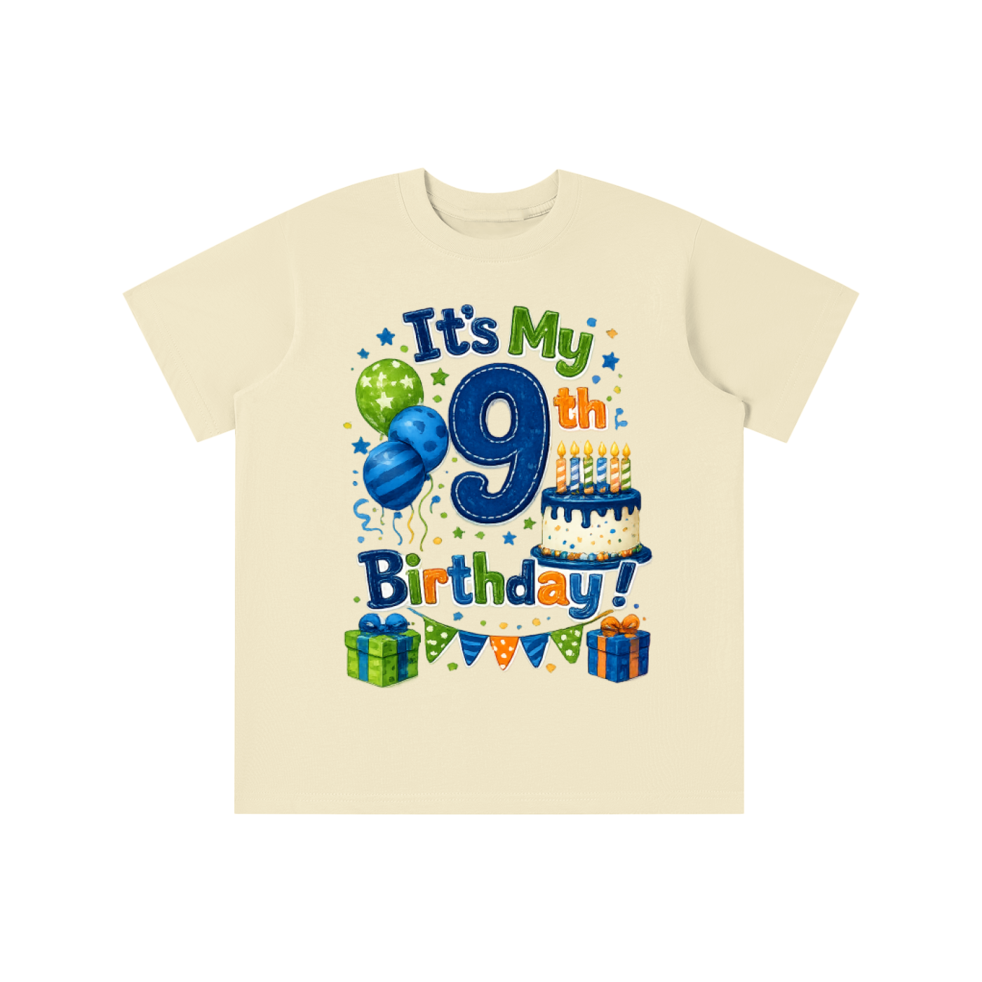 Boys 9th Birthday T-shirt