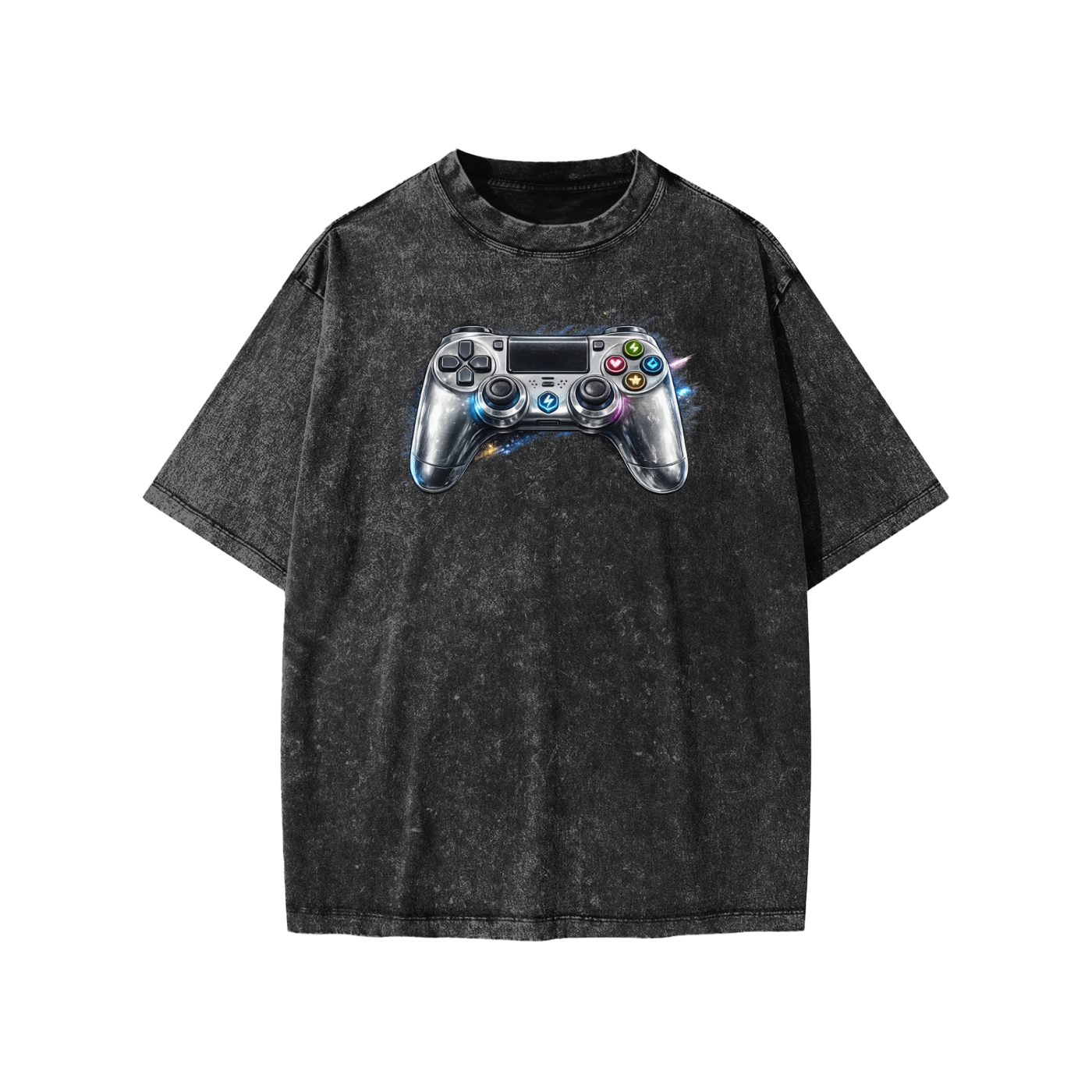 Washed Kids'  Gaming T-Shirt