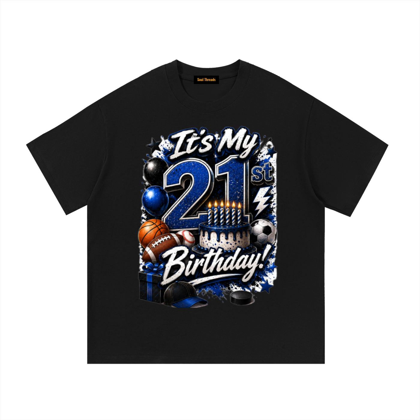Young Mens 21st Birthday T-Shirt