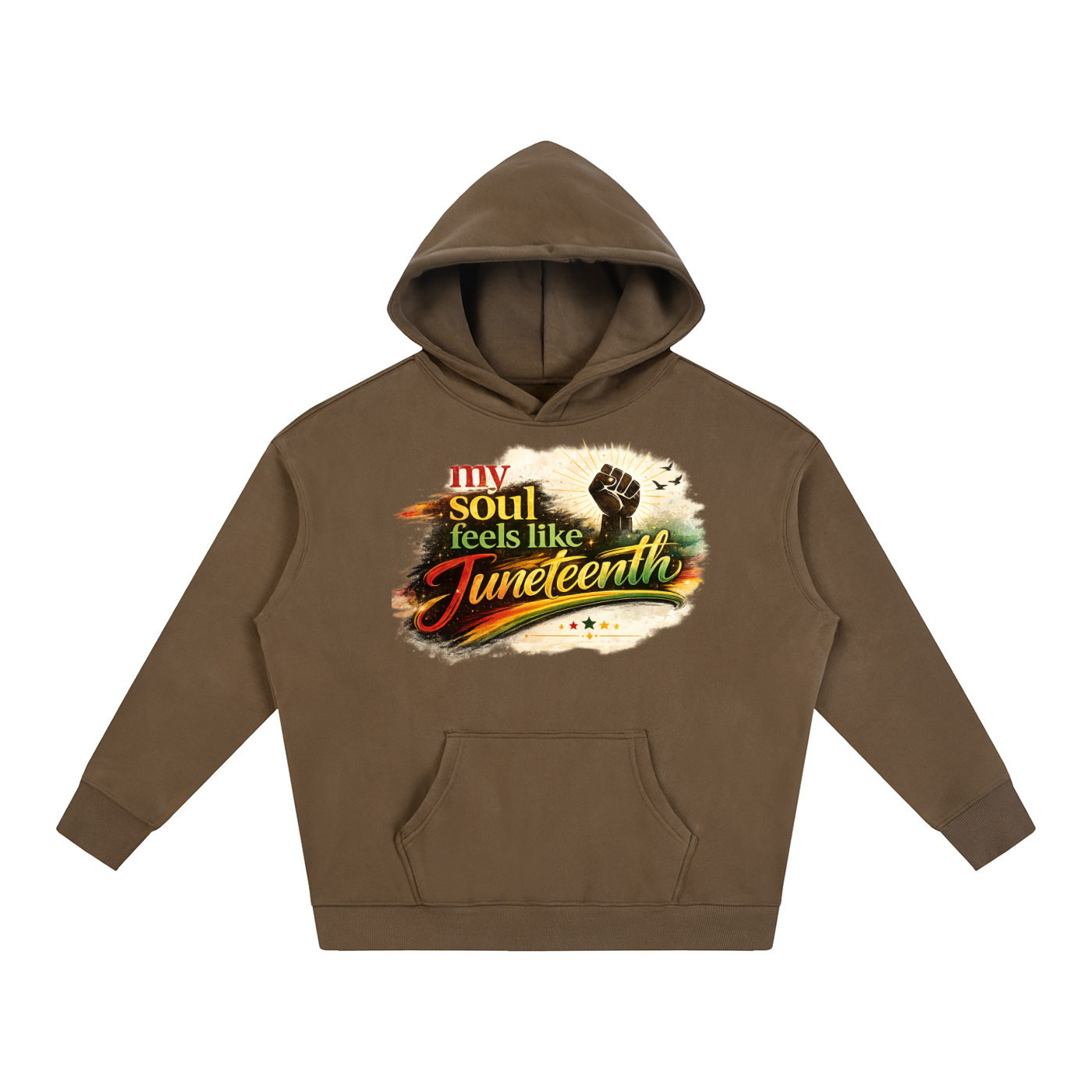 Fleeced Juneteenth Hoodie